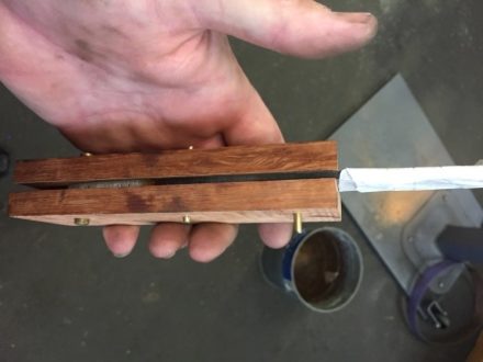 Beginner Knife Making Kit with Hunter/Skinner Water Jet Cut Blank - Image 6