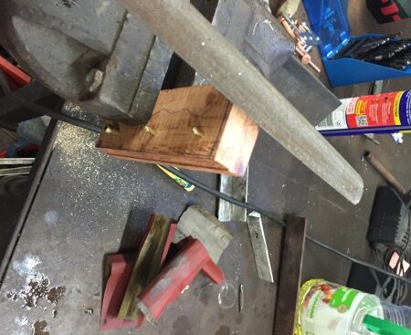 Beginner Knife Making Kit with Hunter/Skinner Water Jet Cut Blank - Image 7