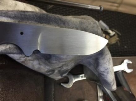 Beginner Knife Making Kit with Hunter/Skinner Water Jet Cut Blank - Image 9